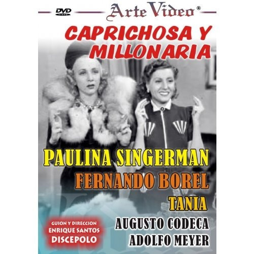 Caprichosa Y Millonaria - Paulina Singerman - Dvd Original