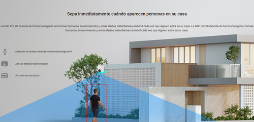 Cámara Seguridad 360° Wifi H8c Pro 2k Vigilancia Ezviz