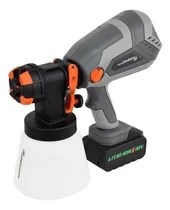 Comprar Pistola Para Pintar Inalámbrica 18v Gladiator Hvr818\u002F18c1 Color Gris