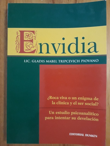 Envidia - Gladis Tripcevich Piovano (p) (Usado)
