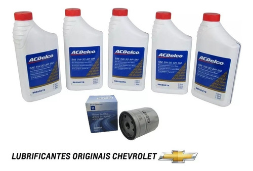 Kit Revisao Oleos W Filtro Oleo Vectra 2008 Chevrolet