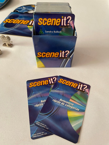 Juego De Mesa Scene It El Juego De Trivia En Dvd Mattel 2005 (Usado)