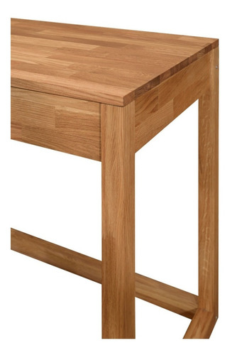 Imagen 3 de 4 de Escritorio De Madera 100% Maciza De Roble Ref: Maciza71
