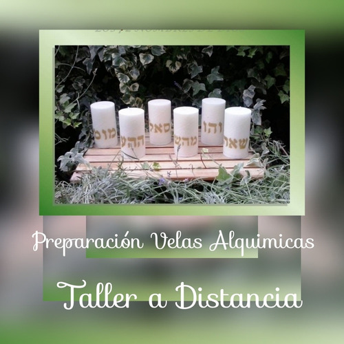 Taller Velas Alquimicas 72 Nombres De Dios