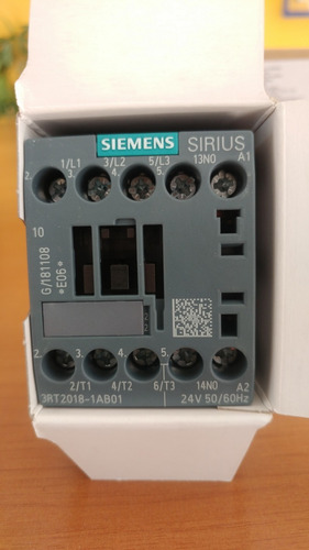 Contactor Trifasico, 3 Polos, 16a, 7,5kw, 400v Siemens