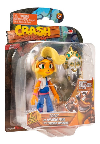 Imagen 2 de 3 de Crash Bandicoot 4.5 Action Personaje Coco