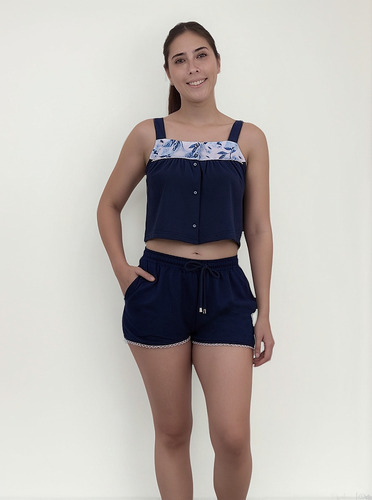 Westies Pijama 2 Pzs. Playera Sin Mangas Y Short