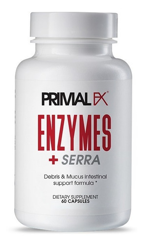 Primal Fx I Enzymes + Serra I 60 Capsule I Dr Ludwig Johnson