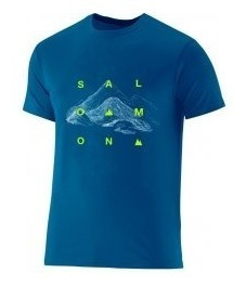 Remera Salomon - Adventure Ss Cotton Tee K - Kids