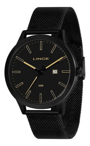 Relogio Lince Masculino Mrn4686l Preto Original Prova Dagua