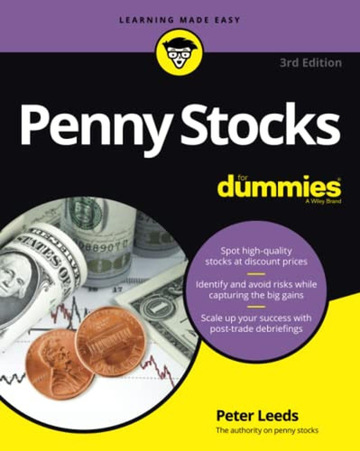 Penny Stocks For Dummies (for Dummies (business & Personal F