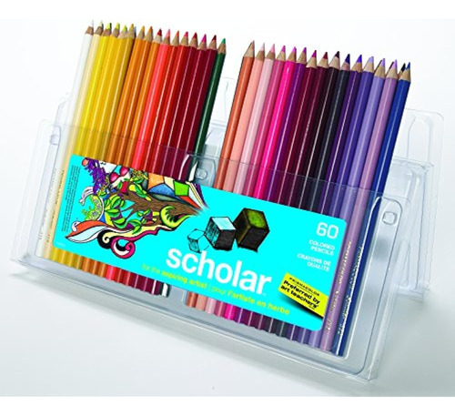 Prismacolor 92808ht Scholar Colored Pencils, 60-count