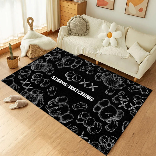 Hypebeast - Alfombra De Area 3d Con Impresion Digital Modern