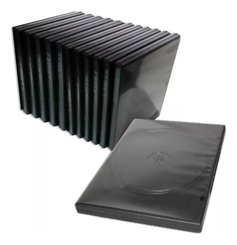 Pack De X20, Cajas De Cd Y Dvd, Finas, 13,5 Cm X 18,5 Cm