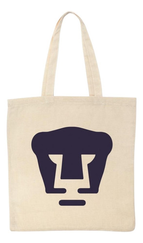 Bolsa Tote Pumas Logo Azul