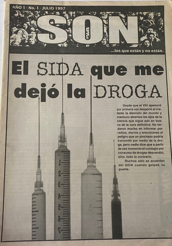 Revista Son , Rock Uruguayo, Actualidad, 1997 40 Pág, Ex5b1