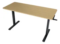 Comprar Escritorio Naku Sit-stand Desk Ergonómico Altura Regulable Manual Color Madera