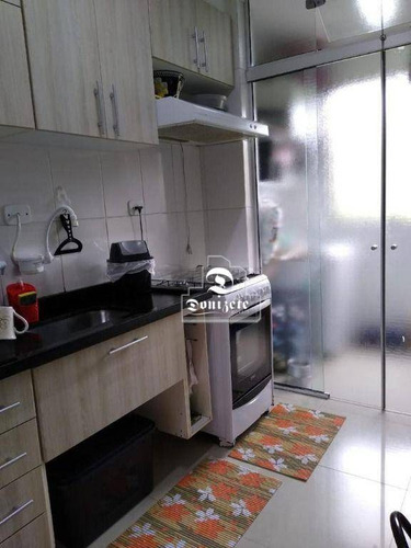 Imagem 8 de 22 de Apartamento Com 2 Dormitórios À Venda, 58 M² Por R$ 220.000,00 - Vila Tibiriçá - Santo André/sp - Ap16498