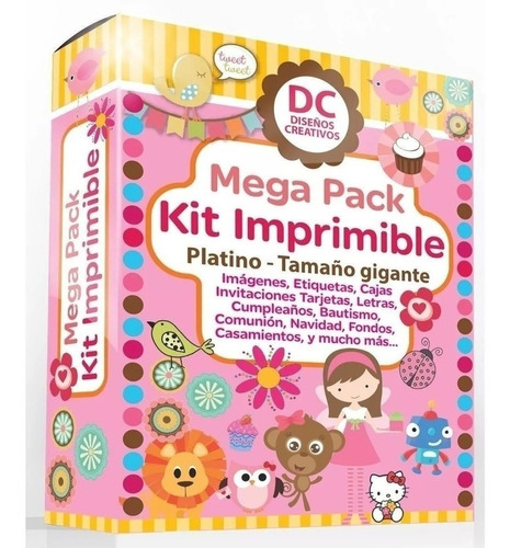 Mega Pack +1000 Kits Imprimibles Platino - Power Point Y Pdf