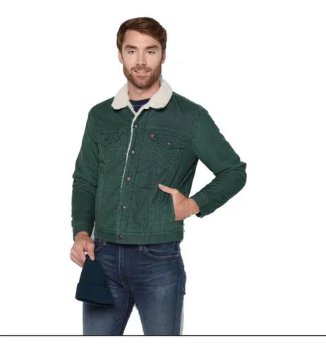 Chamarra de pana levis hot sale
