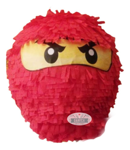 Piñata Ninjago Rojo Kai, Tipi, Emoji Y Más 