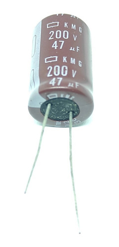 Capacitor Electrolítico 47uf 200v 