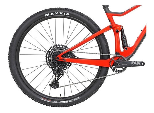 Bicicleta mountain bike Scott Spark 900 RC Comp 2021 tamaño del cuadro L color rojo
