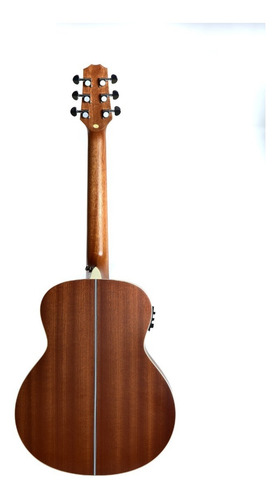 Imagem 4 de 9 de Violão Seizi Mini Nagoya Half Cutaway Natural Satin Com Bag