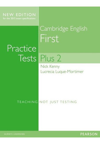 Cambridge English First - Practice Tests Plus 2 No Key