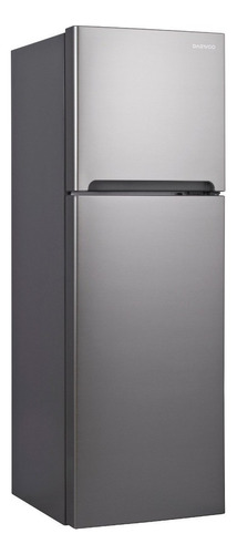 Refrigerador smart cooling Daewoo DFR-32210GNV metal silver con freezer 321.5L