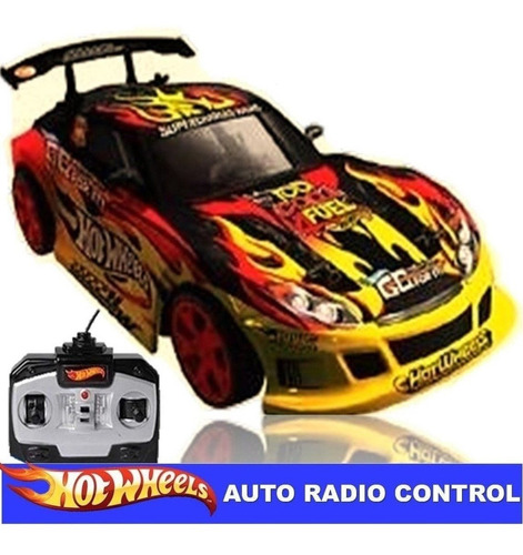 Radio Controlado Hot Wheels Extreme Rc Amarillo D. Gratis 