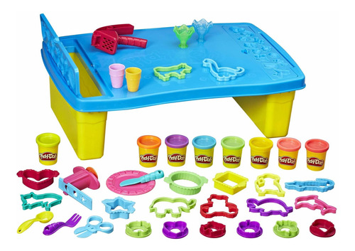 Kit De Slime Play-doh Play 'n Store - Mesa De Juegos Pa Ksl
