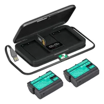 Comprar Carregador E Baterias En-el15 Para Nikon D7100 D850 D610