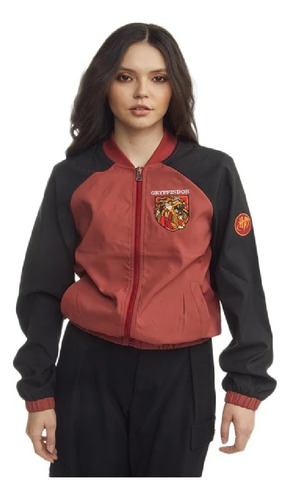 Chamarra Bordada Gryffindor Harry Potter Varsity College