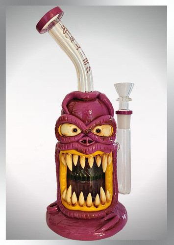 Alien Bong 3d Monstruo Con Percolador Calidad Premium 30cm