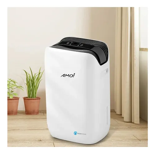 Deshumidificador 20l Digital Programable Hasta 52m2 Blanco Blanco