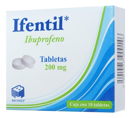 Ifentil Tabletas 200 Mg, 10 Tabletas