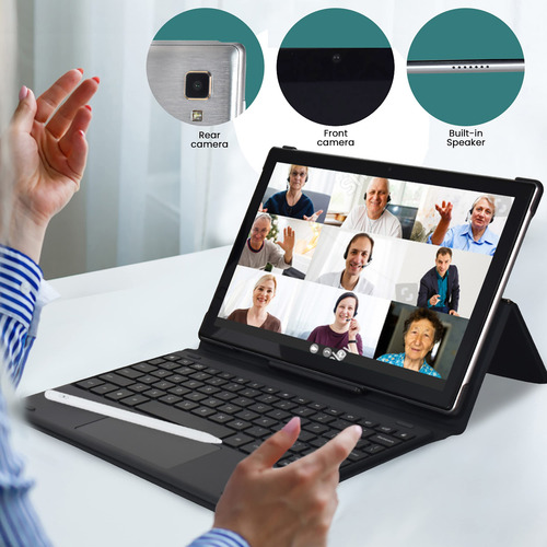 Tableta Android De 10.1 Pulgadas Con Pantalla Full Hd Y Gran