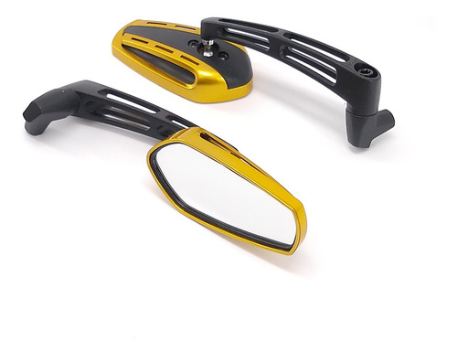 Imagem 2 de 10 de Retrovisor Esportivo Biz Twister Cb300 Factor Fazer Crypton