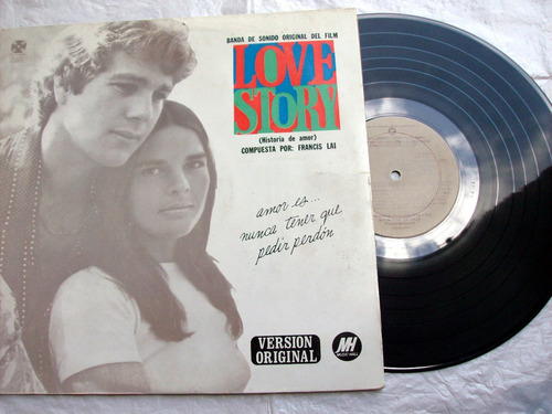 Love Story - Banda De Sonido Por Francis Lai / Vinilo Vg+