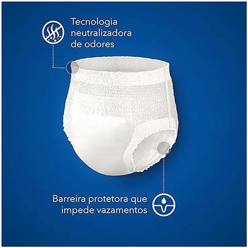 Fralda Geriátrica Plenitud Active Plus Mega P/m 16 Unidades