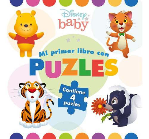 Libro Disney Baby. Mi Primer Libro Con Puzzles - Disney