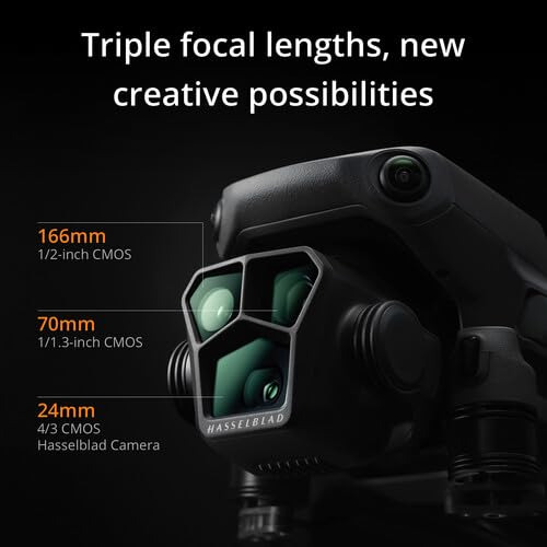Drone Dji Mavic 3 Pro Con Fly More Combo Y Triple Cámara Plateado
