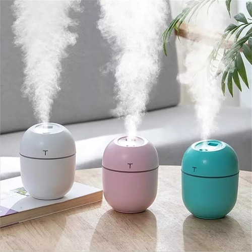 Humidificador Difusor De Aromas Usb Con Luz Aromaterapia