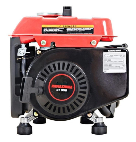 Gerador De Energia Gasolina Kawashima 1,8hp 950w Gt 950 220v