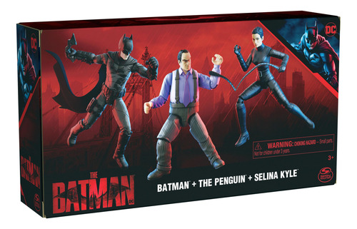 Pacote De 3 Batman Da Dc Comics Com 4 Exclusivas Selina Kyle