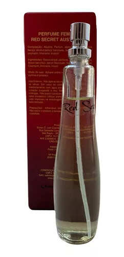 Perfume Feminino Red Secret Eau De Parfum Fragrância 50ml