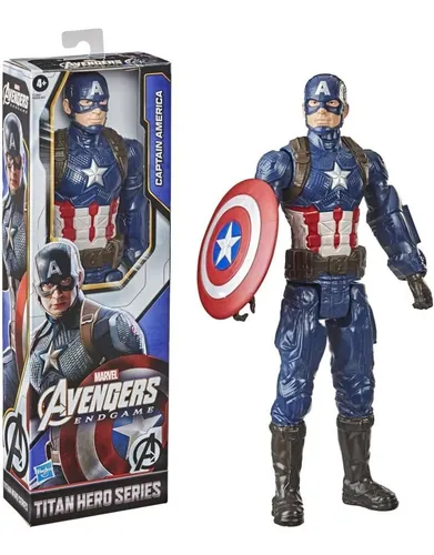 Muñeco Capitán América Juguete Avengers Marvel Titan Hero