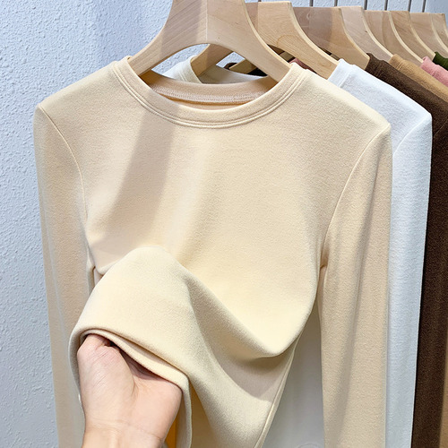 Suéter Tipo Camisa De Doble Cara, Básico, Cuello Redondo, Ce