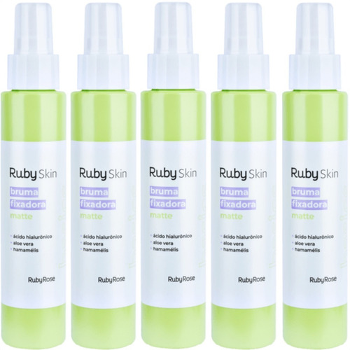 Imagem 5 de 10 de Bruma Fixadora Matte Ruby Skin Basics Ruby Rose